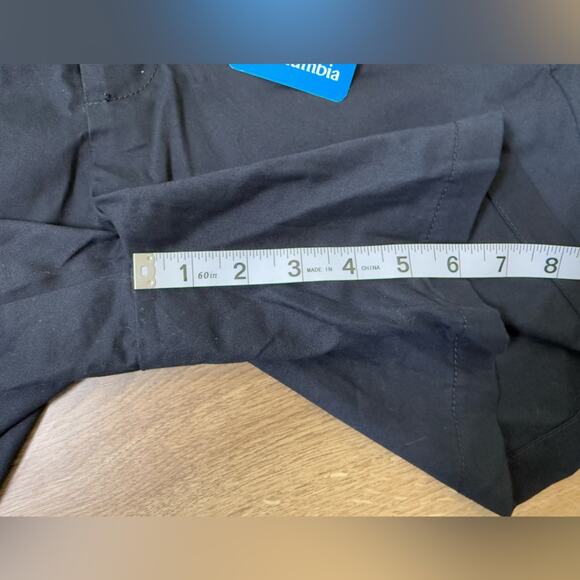 NWT Columbia Mid Rise Cotton Kenzie Cove 6” Inseam Bermuda Short Black Size 4 - Picture 7 of 7